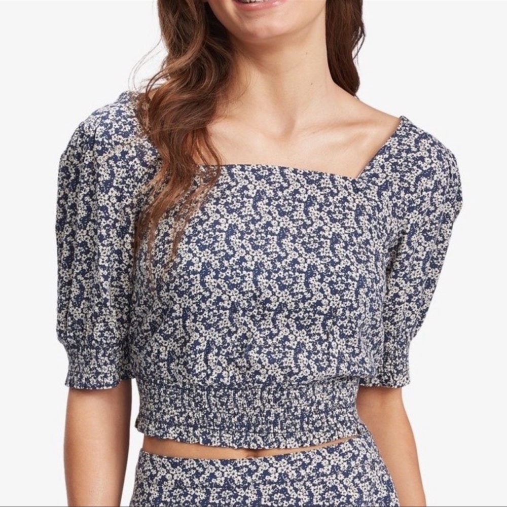 Roxy Million Waves Again Crop Top